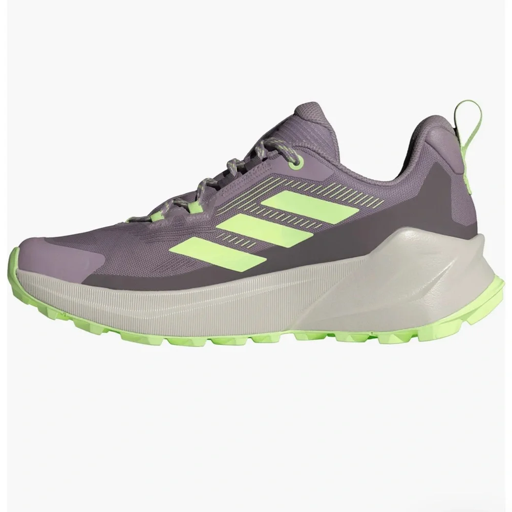 ADIDAS Terrex Free Hiker (Women) Fig/ Green Spark/ Charcoal 9.5 gently used